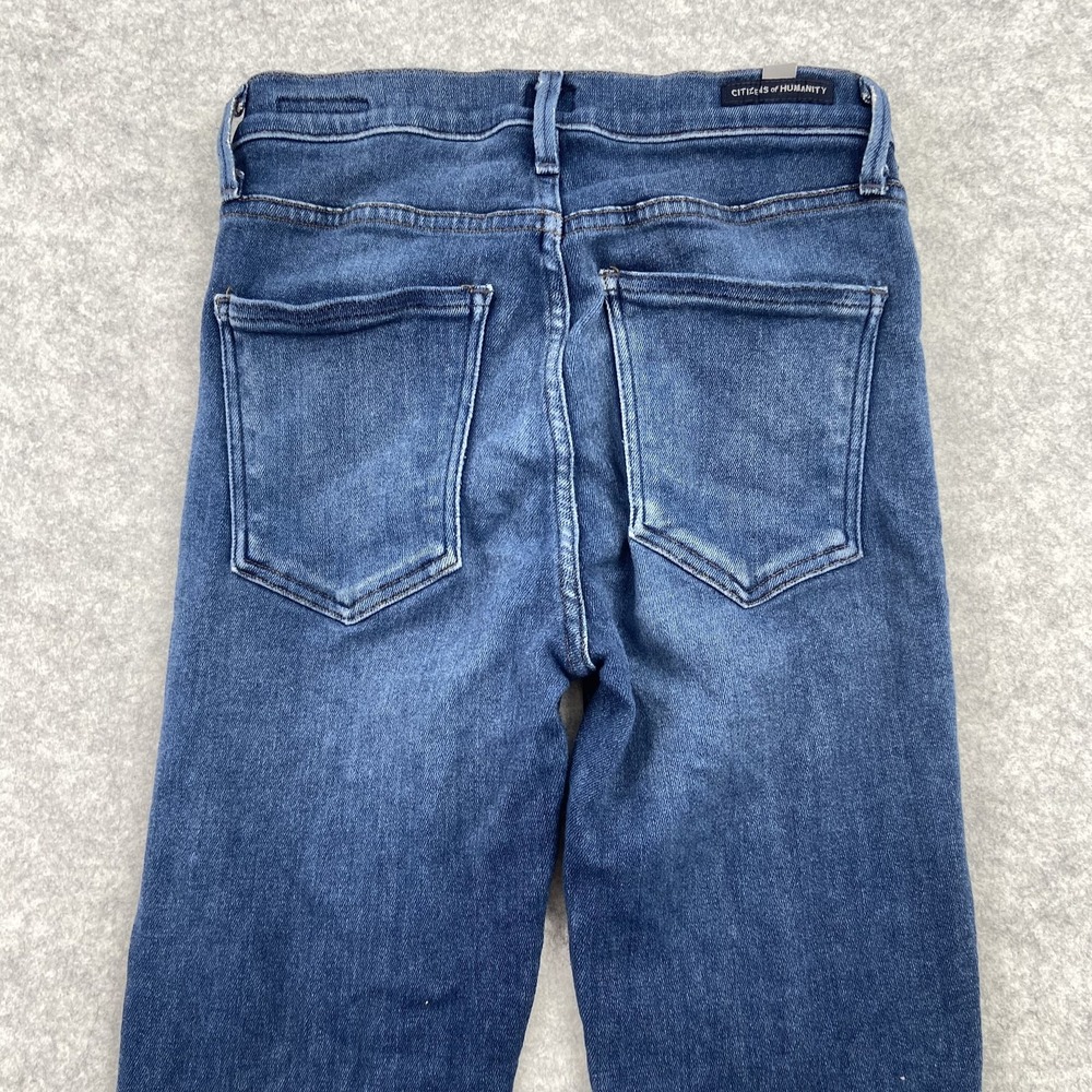 Citizens Of Humanity Rocket Mid Rise Skinny Jeans Womens 26 (24x29) Blue Denim - Picture 16 of 16